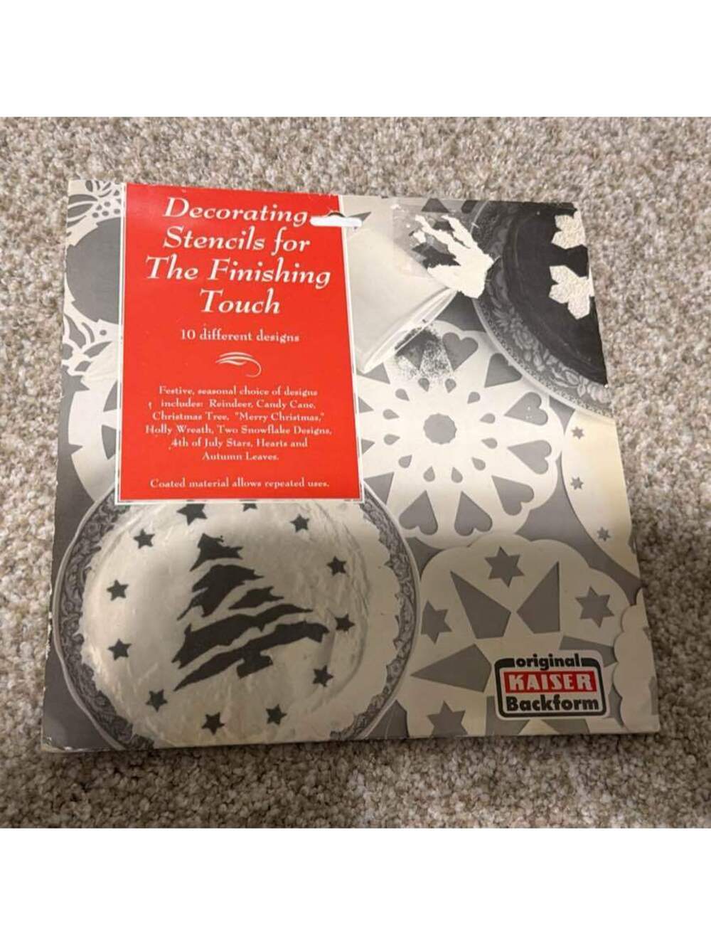Cake Decorating Stencils